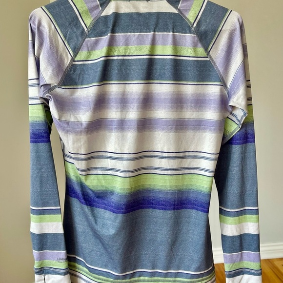 Burton women's size small striped long sleeve layer climate control comfort - Picture 14 of 14